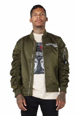 Kavita Olive Bomber Jacket -The Fresh Brand Shop 001 7733acc5 96c3 4e02 b811 72eedde6c68d scaled