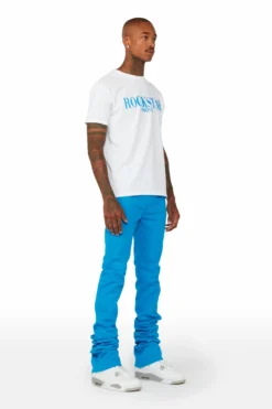 Benett Turquoise Super Stacked Flare Jean -The Fresh Brand Shop 003 6afddee0 4d56 4438 8493 d3b2b6aa2eed scaled