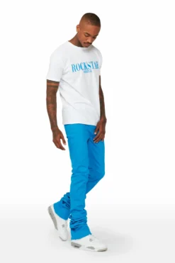 Benett Turquoise Super Stacked Flare Jean -The Fresh Brand Shop 007 6791cfe7 edb4 41ff 83cd 33adb356a06c scaled