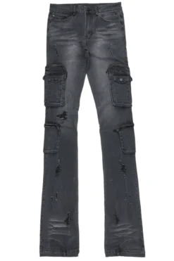 Shane Grey Wash Super Stacked Flare Jean -The Fresh Brand Shop 01 7878fa4b ca47 4535 b3a4 106add40c1cc