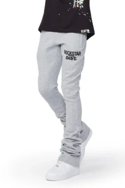 The Fresh Brand Shop 54 Alpine Grey Super Stacked Trackpant