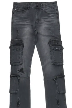 Shane Grey Wash Super Stacked Flare Jean -The Fresh Brand Shop 02 33c74eec 513c 4efa 8526 cedbb246dd43