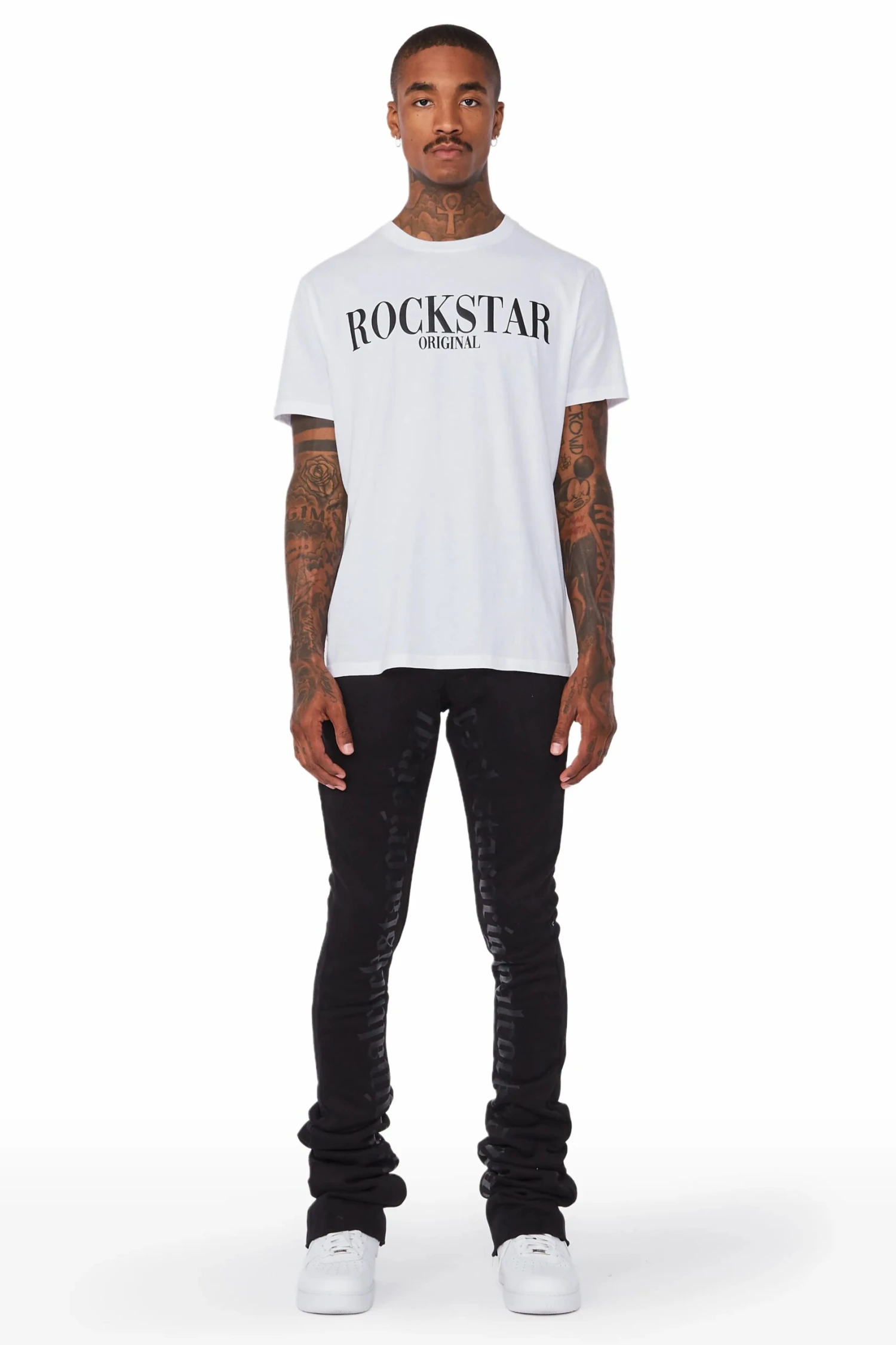 Callie Black Super Stacked Pants 3 Callie Black Super Stacked Pants - Image 3