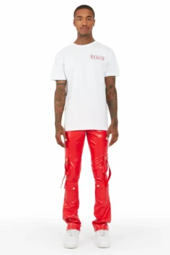 Errol Red Faux Leather Stacked Cargo Jean -The Fresh Brand Shop 02 7513c7e9 ef28 45d7 a5b7 7b93cb6e7d30 scaled