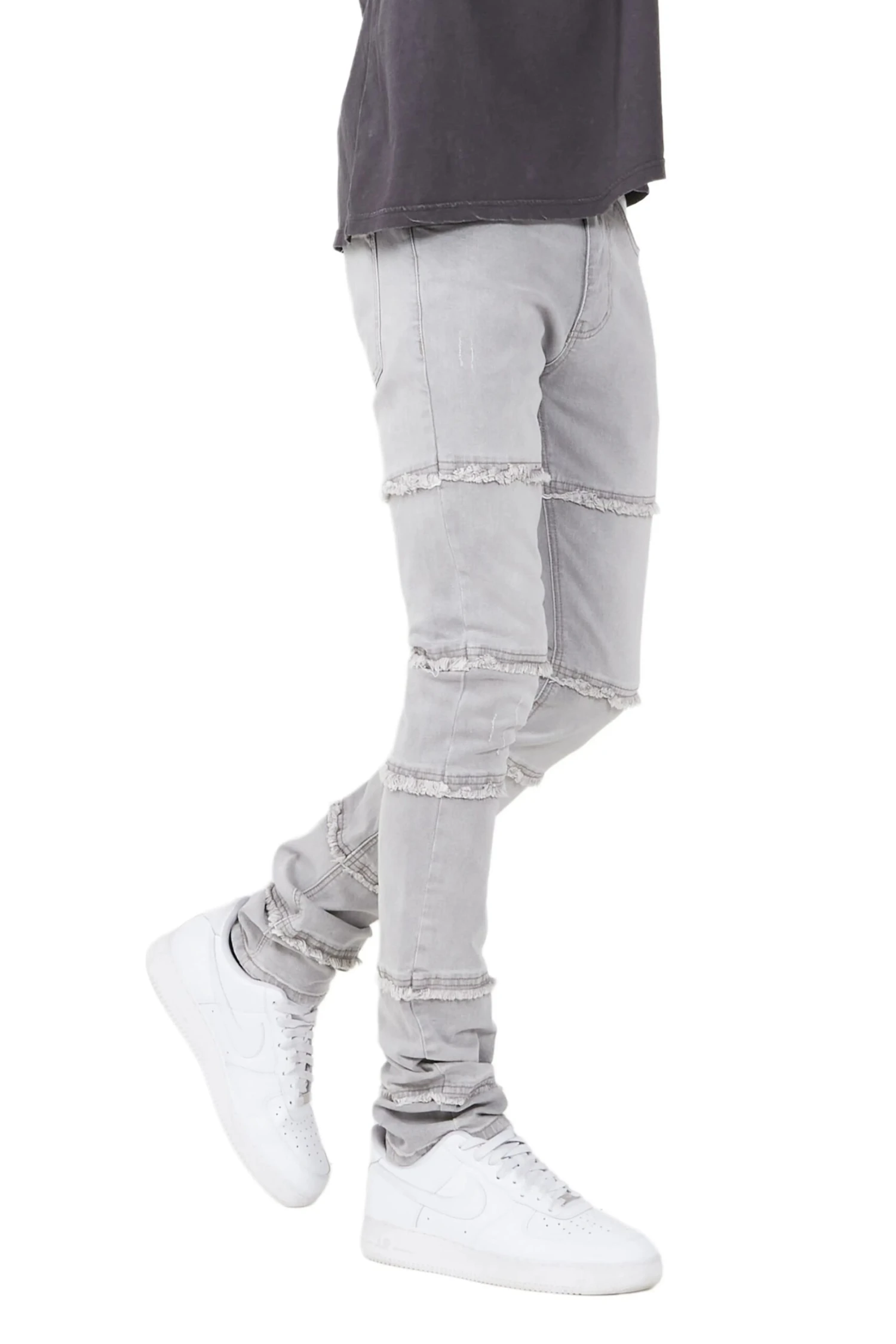 Dru Grey Slim Fit Jean 2 Dru Grey Slim Fit Jean - Image 2