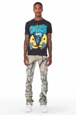 Kirrem Tree Camo Super Stacked Flare Jean -The Fresh Brand Shop 02 d925bc82 104f 4b50 a2fd f0da744e4afb scaled