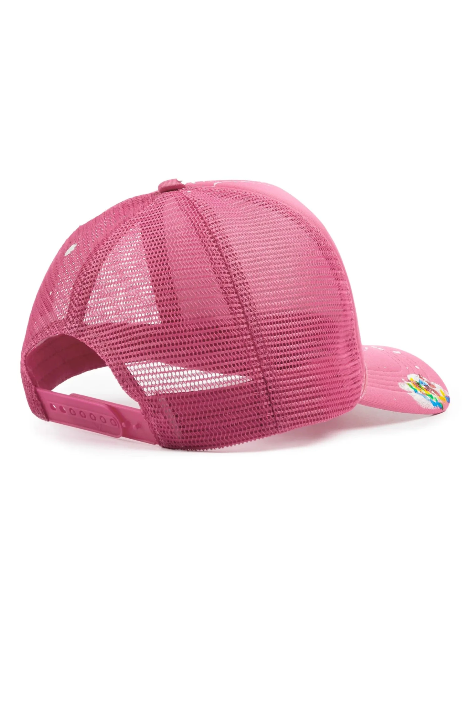 Neptune Neon Pink Trucker Hat 3 Neptune Neon Pink Trucker Hat - Image 3