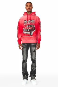 Hai Red Graphic Hoodie -The Fresh Brand Shop 03 64c0a95d 060f 4609 854c dd021a1cdc3a scaled