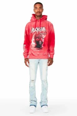 Ganen Red Graphic Hoodie -The Fresh Brand Shop 03 667838e9 d5f7 491c 9e77 e901479720dd scaled