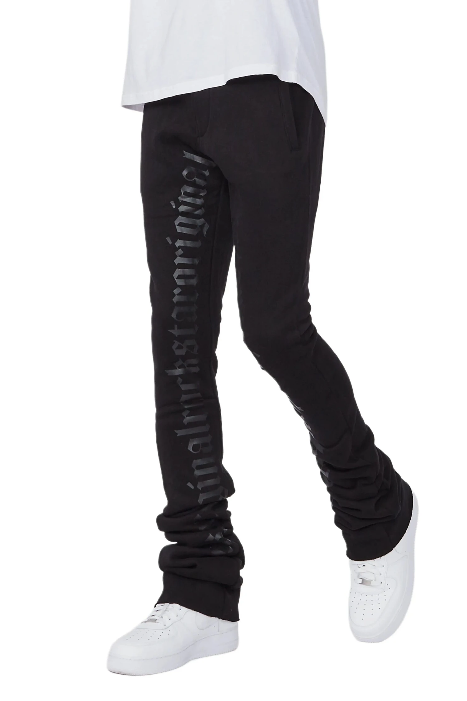 Callie Black Super Stacked Pants 6 Callie Black Super Stacked Pants - Image 6