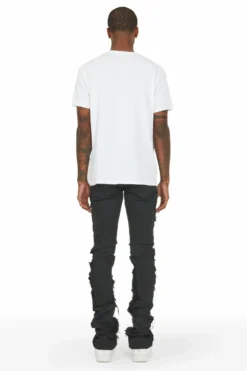 Spiro Jet Black Stacked Flare Jean -The Fresh Brand Shop 04 59b0b2be e6ff 4d1f b9a5 2e305f2c2376 scaled