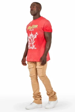 Vance Khaki Stacked Flare Cargo Jean -The Fresh Brand Shop 05 39e935c0 82f7 4f64 acd2 33038b53f838 scaled