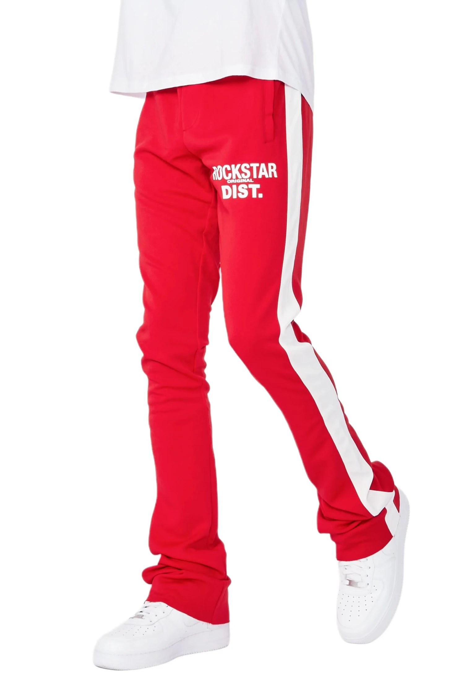 Landry Red Super Stacked Track Pant 9 Landry Red Super Stacked Track Pant - Image 9