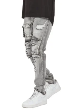 Imran Grey Slim Cargo Jean -The Fresh Brand Shop 06 2004487e 580c 43bf 9f7c 615a8f336531 scaled
