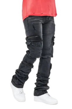 Shane Grey Wash Super Stacked Flare Jean -The Fresh Brand Shop 06 30e86775 8416 4173 9161 535d0368331b scaled