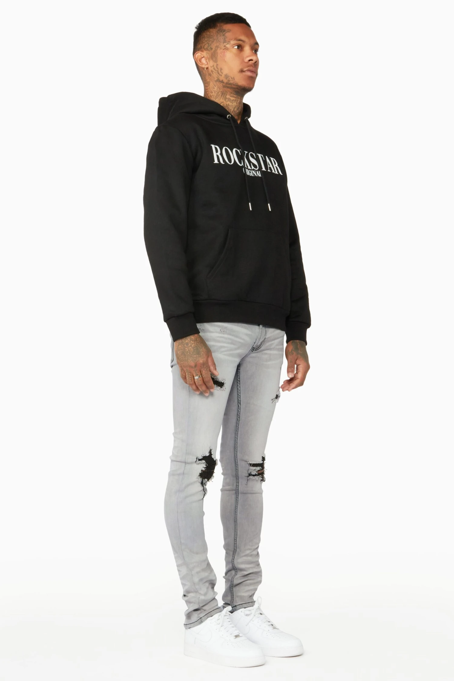 Lonzo Grey Skinny Fit Jean 5 Lonzo Grey Skinny Fit Jean - Image 5