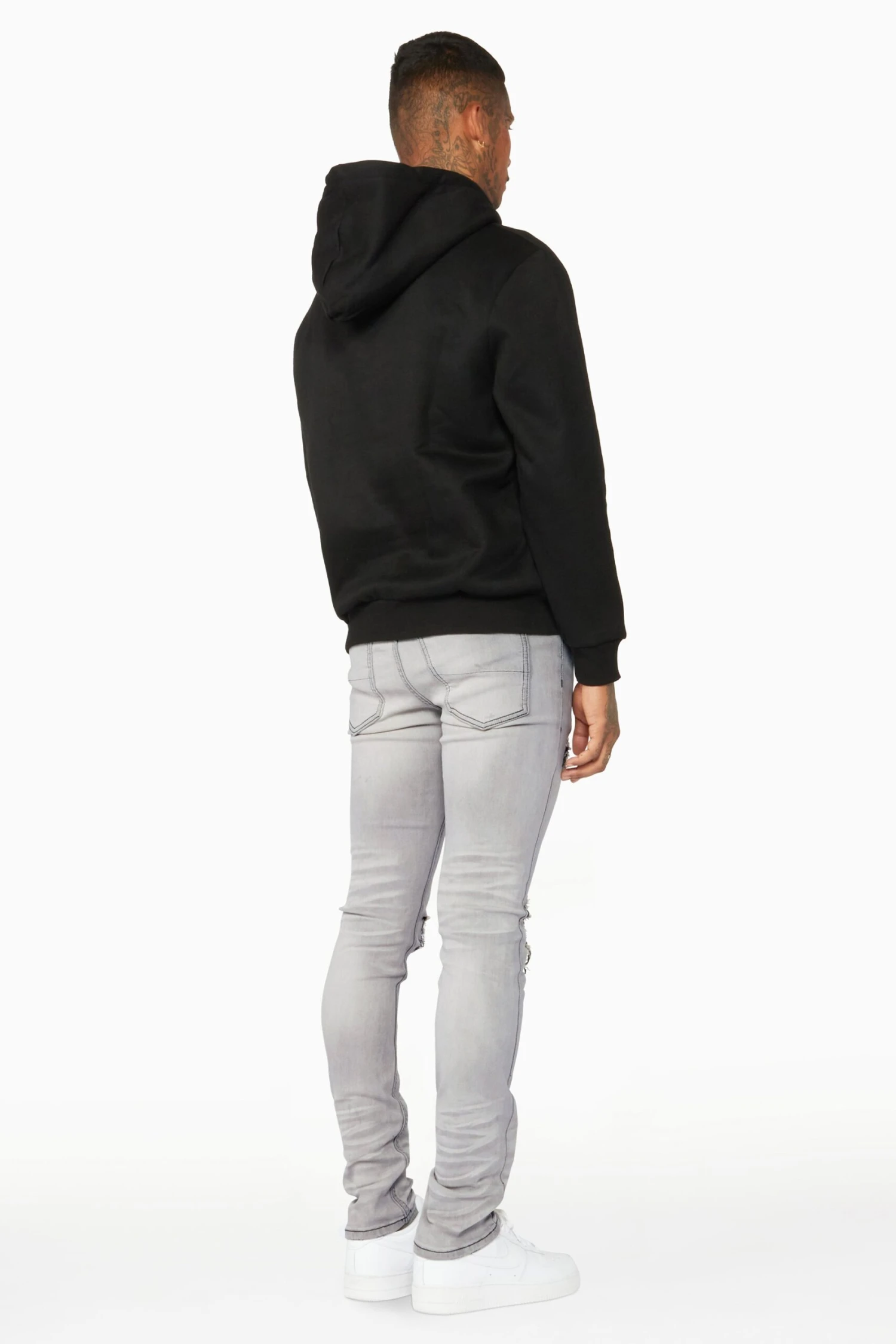 Lonzo Grey Skinny Fit Jean 9 Lonzo Grey Skinny Fit Jean - Image 9