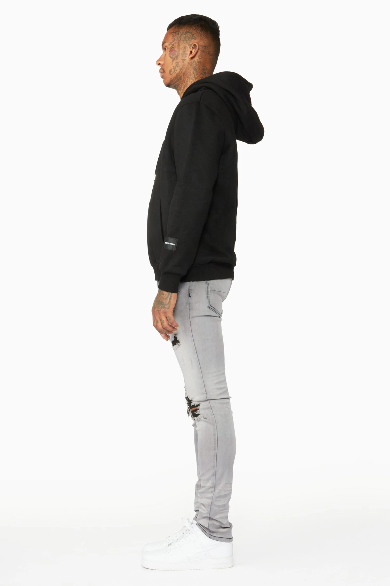 Lonzo Grey Skinny Fit Jean 6 Lonzo Grey Skinny Fit Jean - Image 6