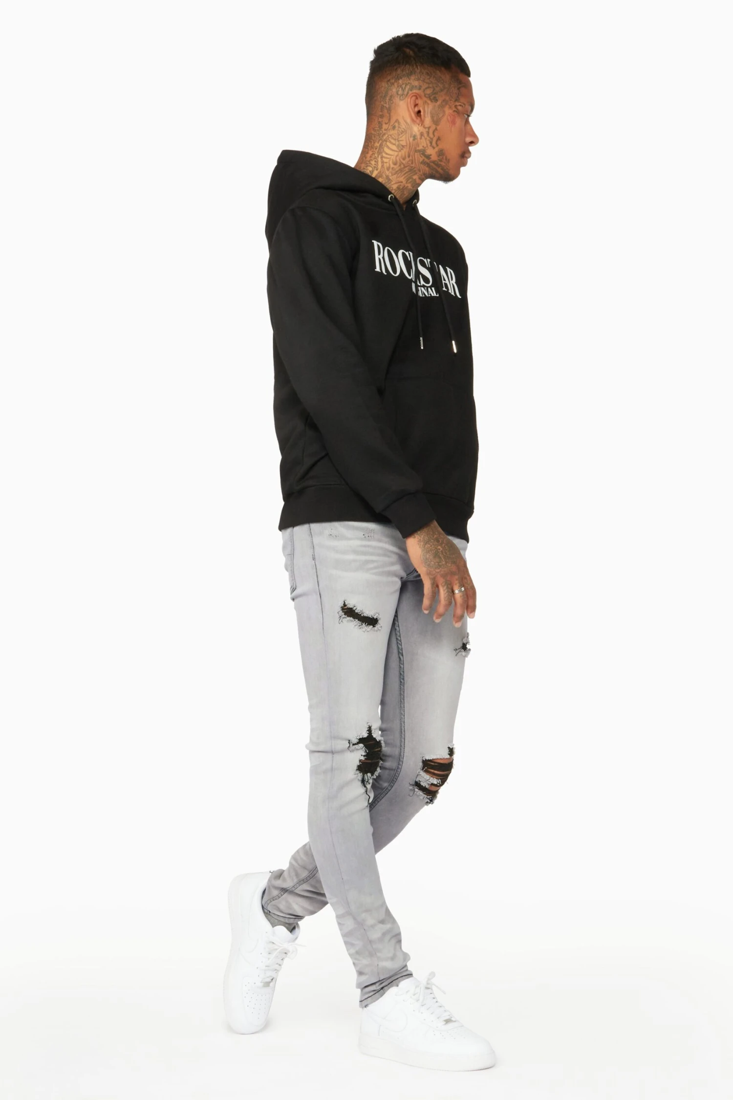 Lonzo Grey Skinny Fit Jean 12 Lonzo Grey Skinny Fit Jean - Image 12