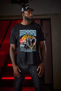 Drummond Black Graphic T-Shirt