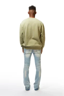 Telly Sage Graphic Crewneck -The Fresh Brand Shop 22 MON AUG22 RSOBLKLBL0647 scaled