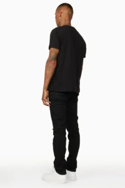 Oscar Black Knee Slit 5 Pocket Jean Straight Fit 21 Oscar Black Knee Slit 5 Pocket Jean Straight Fit -The Fresh Brand Shop 25TUE OCT22 DION9956 scaled