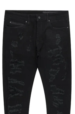 Arc Black Graphic Straight Fit Jean -The Fresh Brand Shop 2Arc Black Graphic Straight Fit Jean2 scaled