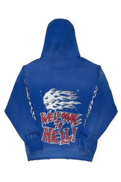 Gaston Royal Blue Graphic Hoodie -The Fresh Brand Shop 3Gaston Royal Blue Graphic Hoodie scaled