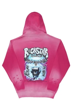 Gorka Pink Graphic Hoodie -The Fresh Brand Shop 3Gorka Pink Graphic Hoodie scaled