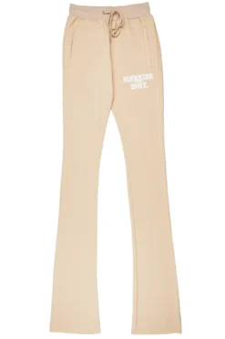 The Fresh Brand Shop -The Fresh Brand Shop AlpineBeigeSuperStackedTrackpant1