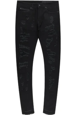 The Fresh Brand Shop -The Fresh Brand Shop Arc Black Graphic Straight Fit Jean2 scaled