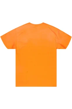 Palmer Orange Graphic T-Shirt -The Fresh Brand Shop Art Dep Orange Tee2 scaled