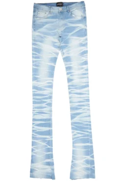 The Fresh Brand Shop -The Fresh Brand Shop Ayden Light Wash Super Stacked Flare Jean1 scaled