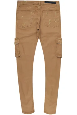 Kap Tan Cargo Jean -The Fresh Brand Shop BIRCH CARGO JEAN TAN3 1 scaled