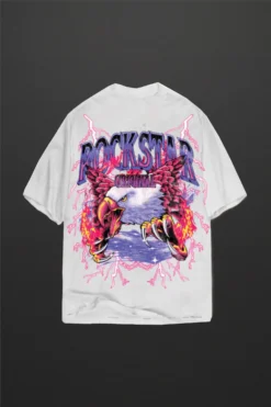 Darken White Graphic T-Shirt