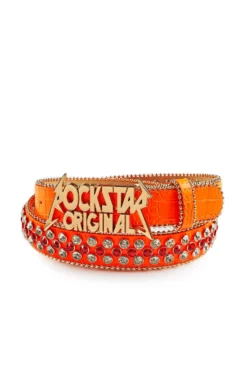 Blaze Rockstar Gold/Orange Logo Belt