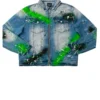 BLINK PAINTER JACKET- GREEN