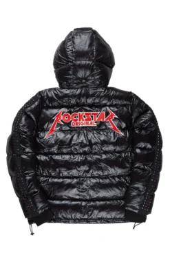 Brink Black Heavy Puffer Jacket -The Fresh Brand Shop Brink Black Heavy Puffer Jacket3 scaled