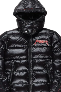 Brink Black Heavy Puffer Jacket -The Fresh Brand Shop Brink Black Heavy Puffer Jacket4 scaled