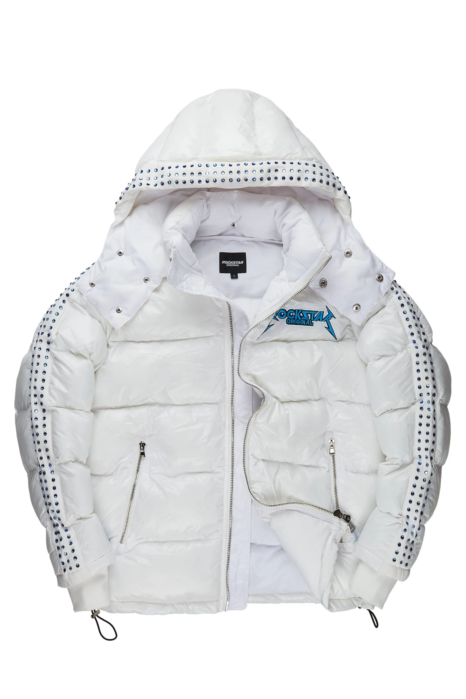 Brink White Heavy Puffer Jacket 1 Brink White Heavy Puffer Jacket