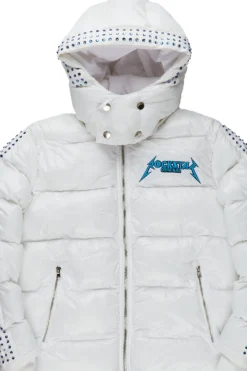 Brink White Heavy Puffer Jacket 6 Brink White Heavy Puffer Jacket -The Fresh Brand Shop Brink White Heavy Puffer Jacket4 scaled