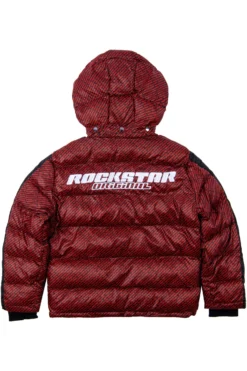 BRYSON PUFFER JACKET- RED/BLK 11 BRYSON PUFFER JACKET- RED/BLK -The Fresh Brand Shop Bryson Jacket Red 5 scaled