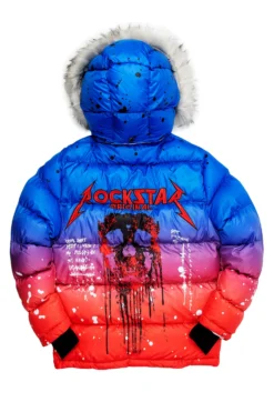 CURRY 2.0 PUFFER JACKET- BLUE/RED -The Fresh Brand Shop CURRY2.0JACKET BLUE RED4 scaled