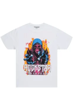 Cadell White Graphic T-Shirt