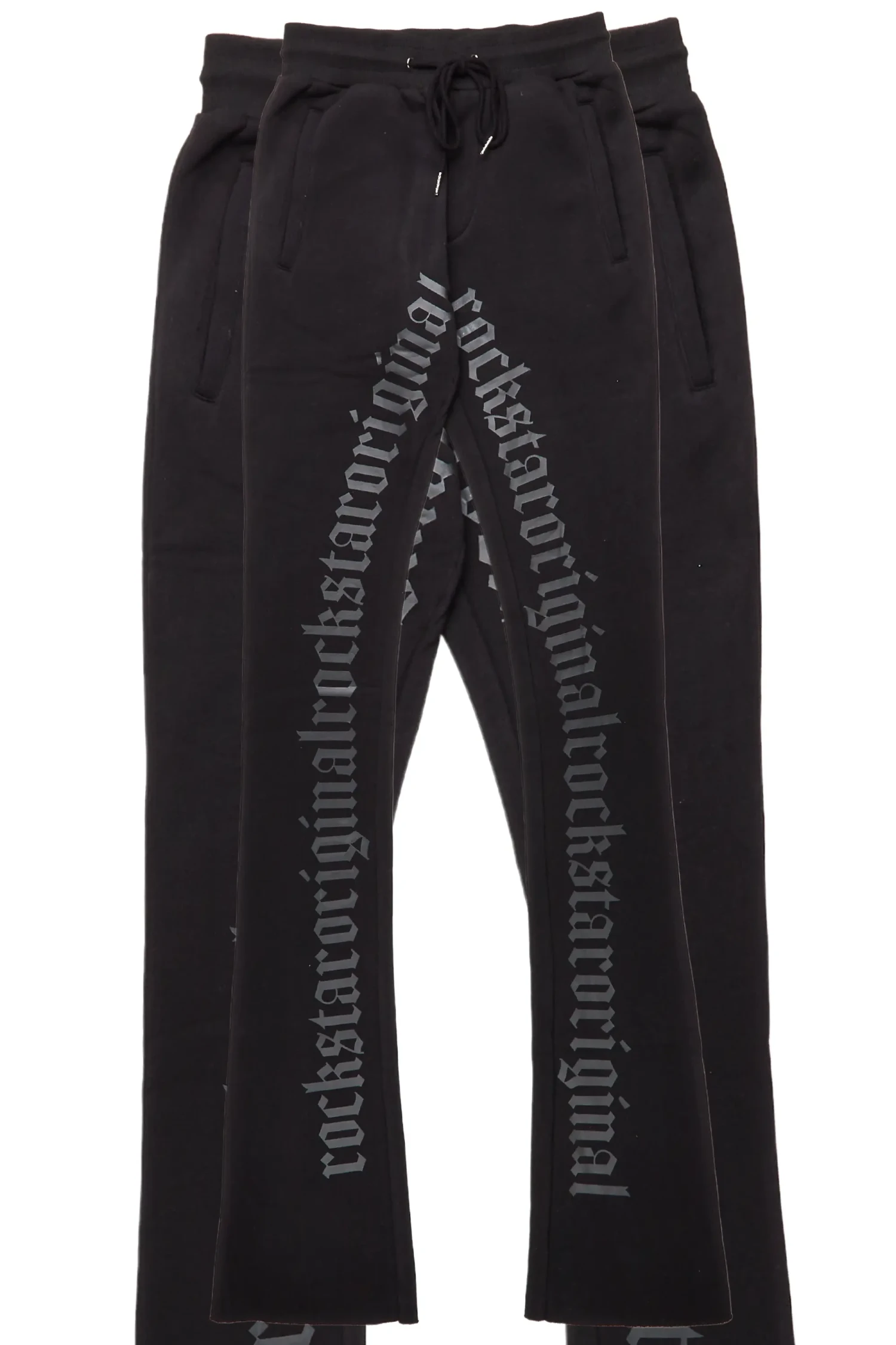 Callie Black Super Stacked Pants 4 Callie Black Super Stacked Pants - Image 4