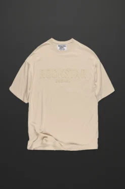 Casey Beige Oversized T-Shirt