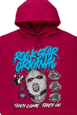 Clava Fuchsia Graphic Hoodie -The Fresh Brand Shop Clava Fuchsia Graphic Hoodie2 scaled