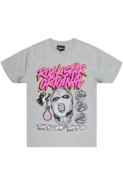 Clava Grey Graphic T-Shirt