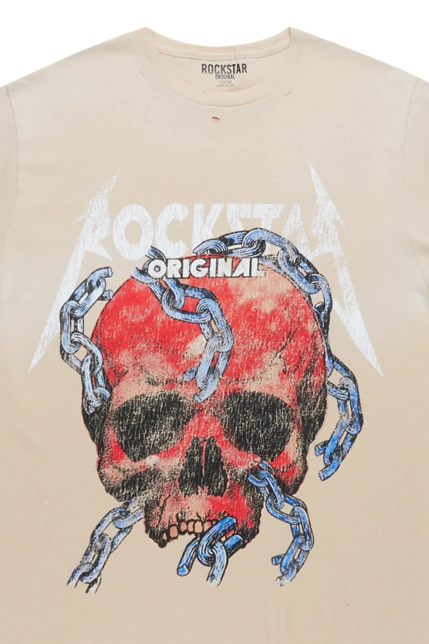 Clester Beige Graphic T-Shirt 4 Clester Beige Graphic T-Shirt - Image 4