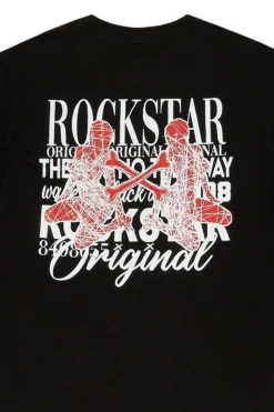 Cylens Black Graphic T-Shirt -The Fresh Brand Shop Cylens Black Graphic T Shirt2 scaled